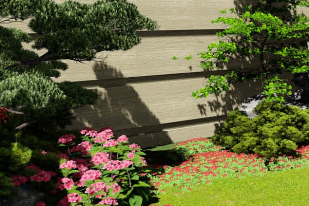 庭院植被設(shè)計效果圖