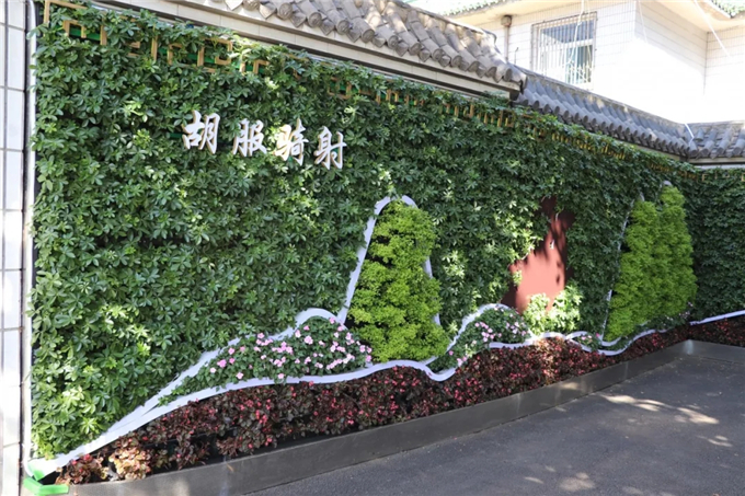 邯鄲首個“墻上花園”亮相，不但好看，還能降噪、除塵！ (7).jpg