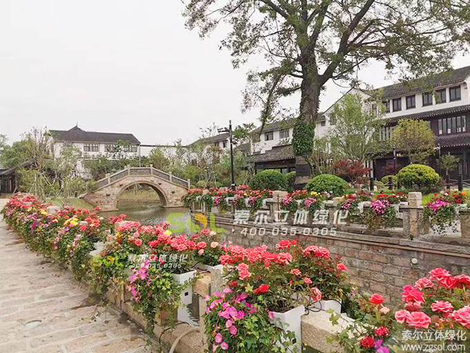 16 2020年4月28日江蘇東臺西溪古鎮(zhèn)五一景觀提升河岸護(hù)欄美化 (1).jpg