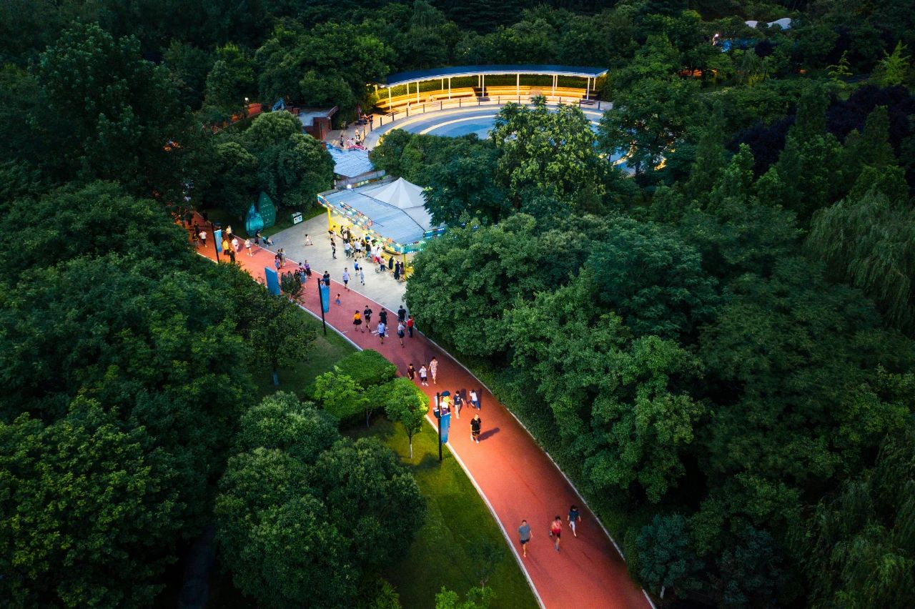 綠色生態(tài)中的運動空間 | 運動公園立體綠化智慧解決方案
